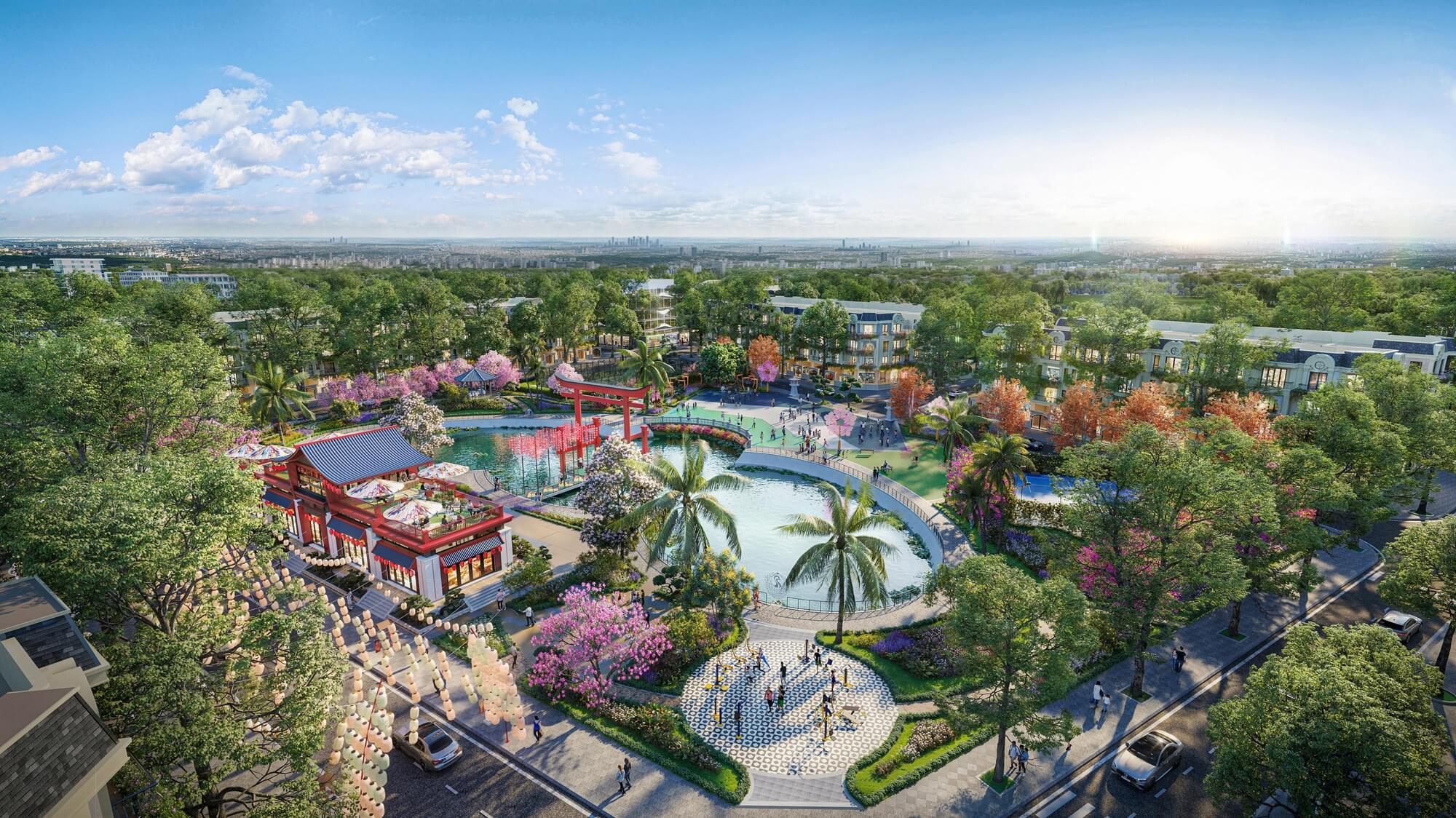 tiện ích dự án hawee parkland bảo đài