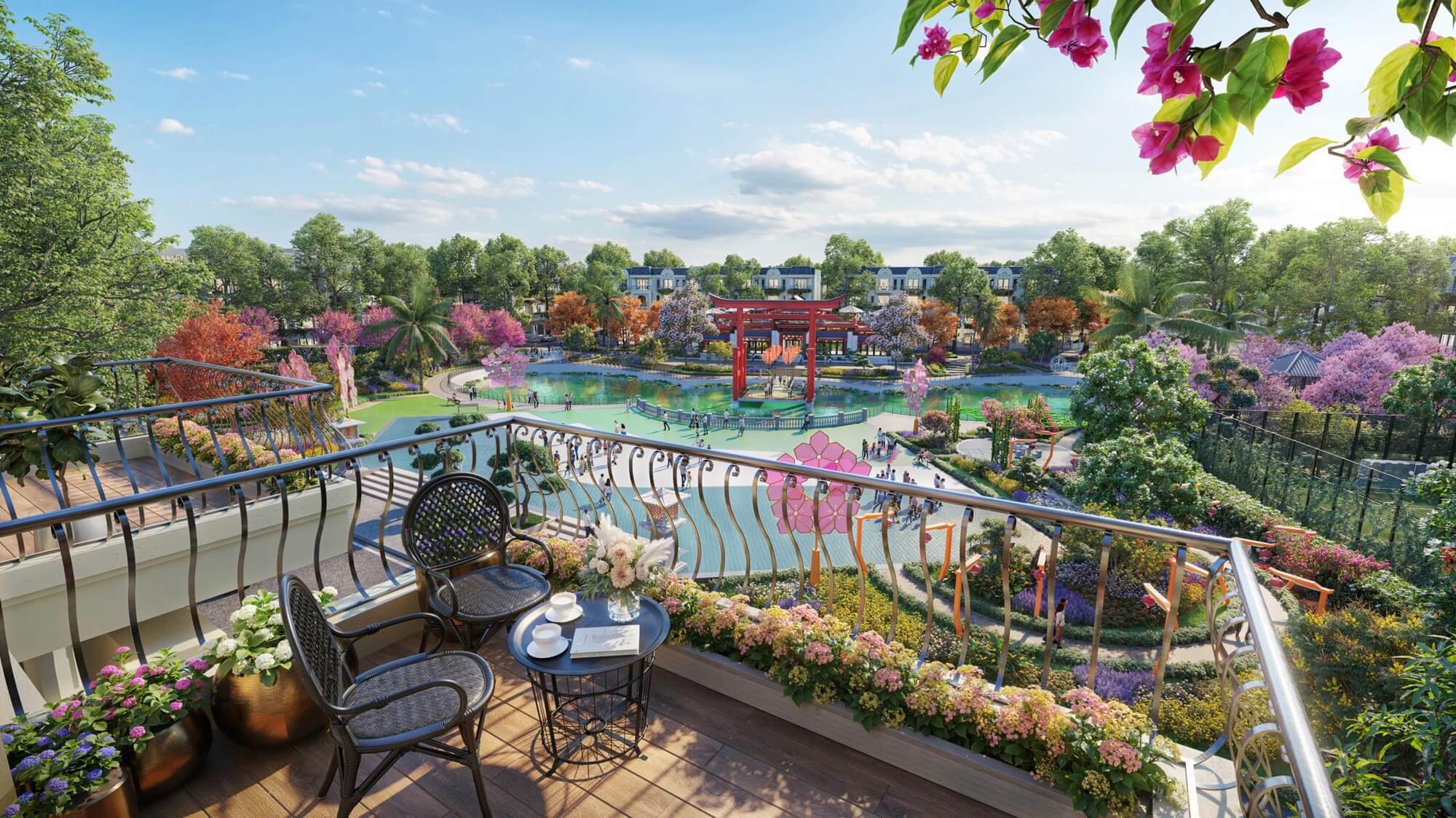 tiện ích dự án hawee parkland bảo đài