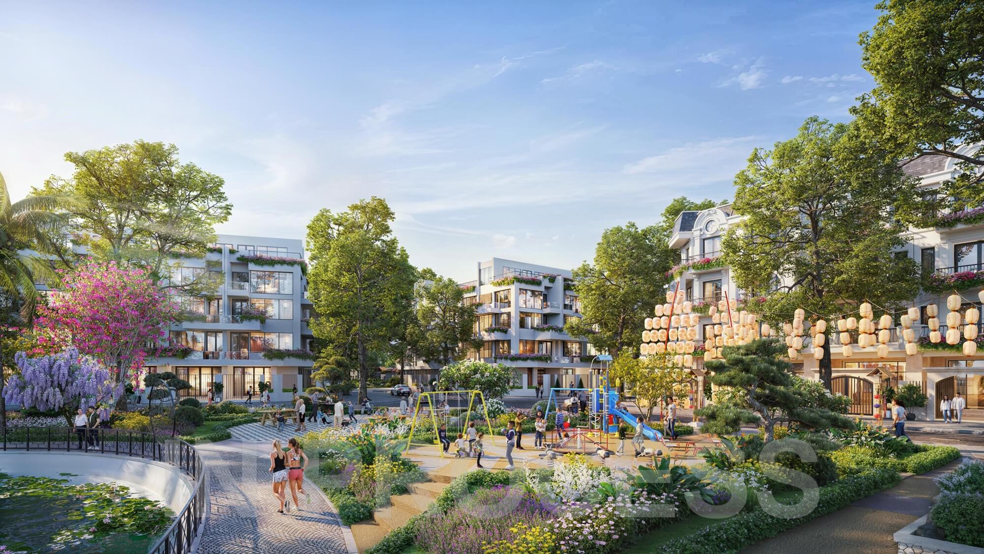 tiện ích dự án hawee parkland bảo đài